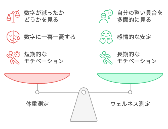 体重測定からウェルネス測定への移行