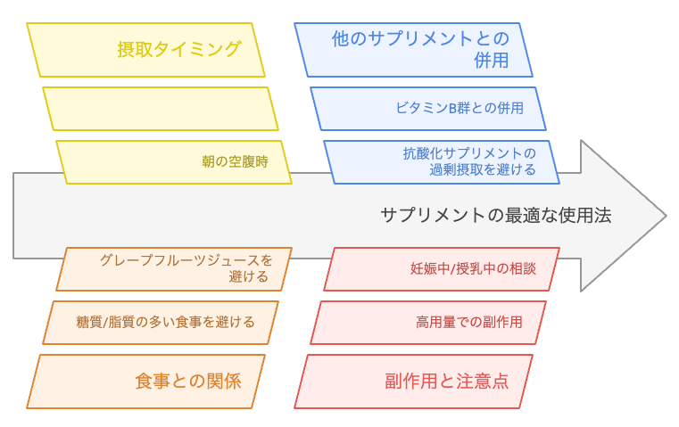 NMN/NRサプリメントの最適な使用法