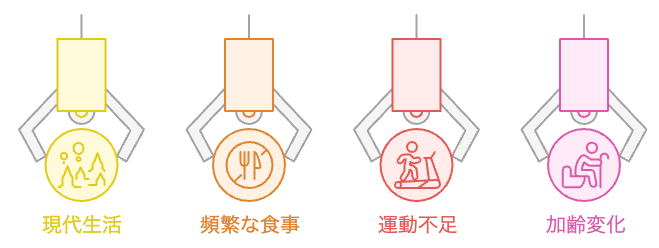 代謝柔軟性低下の原因
